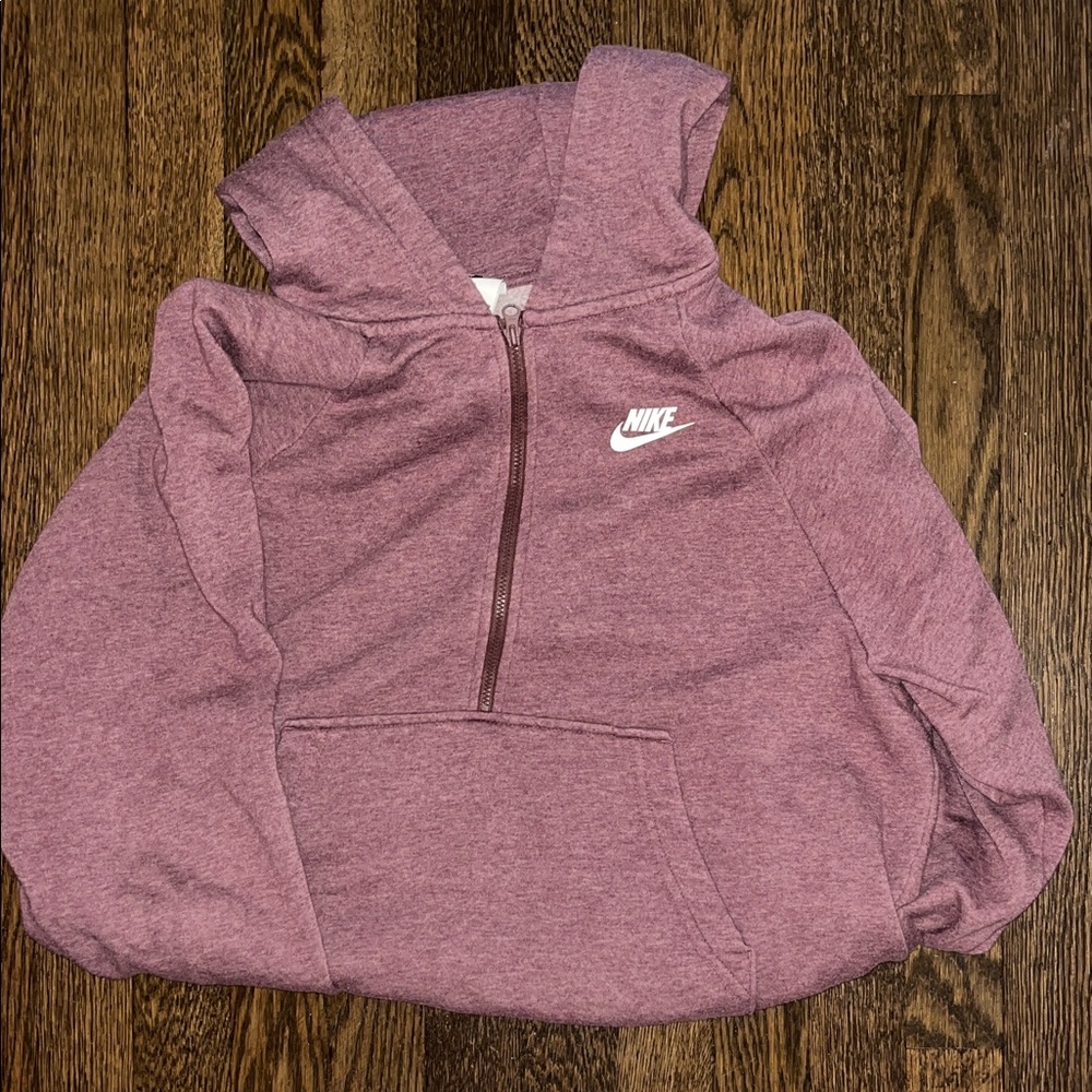 Nike Mauve Zip-Up Hoodie